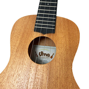 Uma Ukulele 23' Concert Mahogany wood UMA-03C + EQ (EQUALIZER)