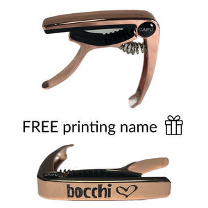 High Quality Metal Guitar Capo + Free Printing name