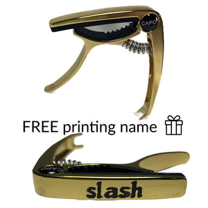 High Quality Metal Guitar Capo + Free Printing name