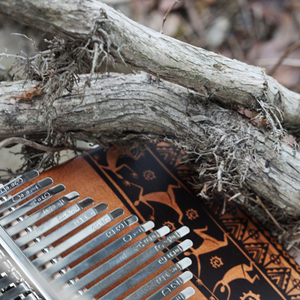 TODO 21 KEYS MAHOGANY WOOD DEMOCRATIC DANCE STYLE KALIMBA