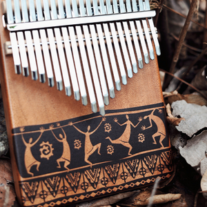 TODO 21 KEYS MAHOGANY WOOD DEMOCRATIC DANCE STYLE KALIMBA