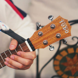 TODO Ukulele 23' Concert Mahogany Solid Top + EQ (EQUALIZER)