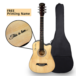 Nili Acoustic Guitar 38 inches Wood