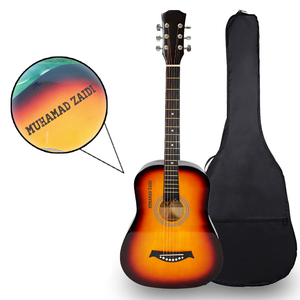 Nili Acoustic Guitar 38 inches  SunBrown