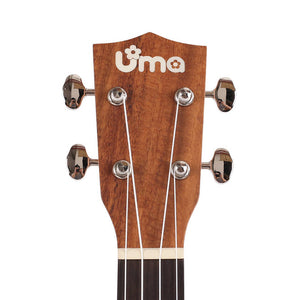 Uma Ukulele 23' Concert Acacia koa Solid Top  UMA UK-15SC + EQ (EQUALIZER)