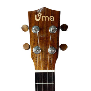 Uma Ukulele 26'Tenor Full Solid Acacia Koa UMA-ClassicsST + EQ (EQUALIZER)