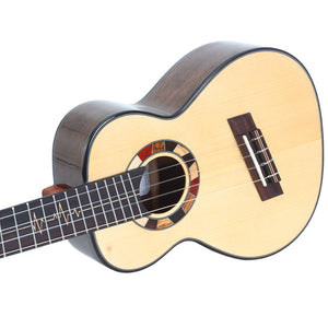 Uma Ukulele 26'Tenor Full Solid Engelmann Spruce / Black Walnut UMA-PulseST + EQ (EQUALIZER)