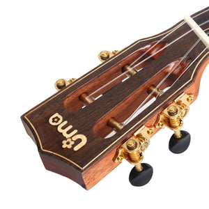 Uma Ukulele 26'Tenor Full Solid Engelmann Spruce / Black Walnut UMA-PulseST + EQ (EQUALIZER)