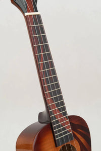 TODO Ukulele 23' Concert Oriental Phonix Tiger Pattern Solid Top + EQ (EQUALIZER)