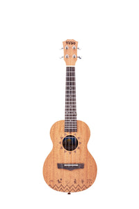 TODO Ukulele 23' Concert Mahogany Nile Design + EQ (EQUALIZER)