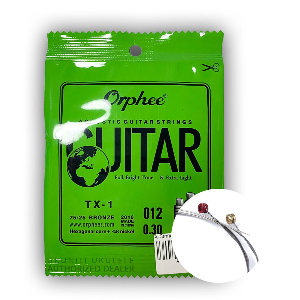 Orphee TX-3 Single String Replacement for Acoustic Folk Guitar 3rd G-String  W0O6